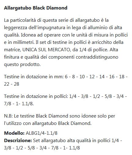 ALLARGAT. 8 TEST 1/4-1.1/8