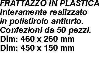 FRATTONE  PLASTICA  42x26 