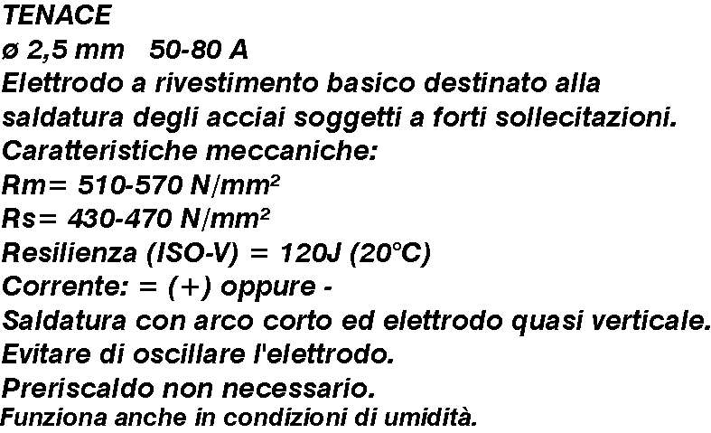 ELETTR. XUPER SCORR. 2,5MM