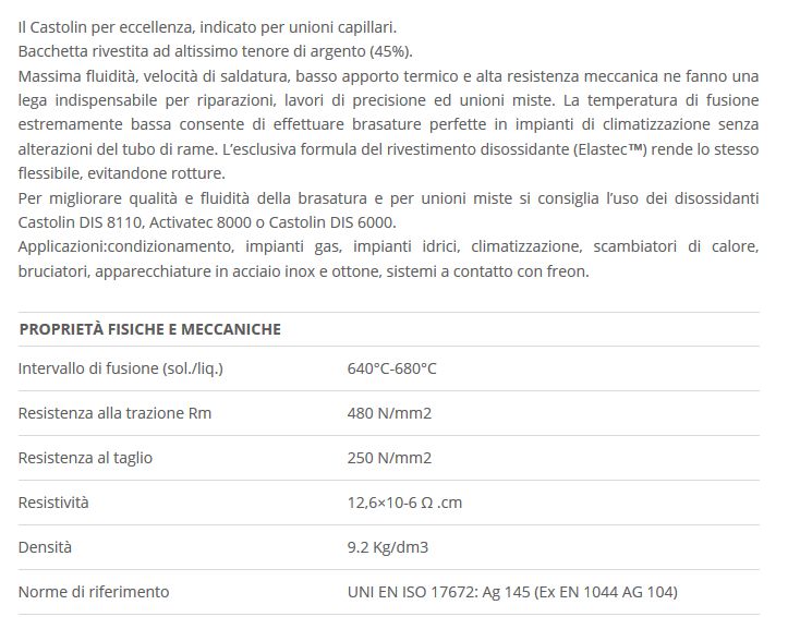 BACCHETTA 8103RXE AG45% 5P