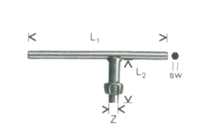CHIAVE MANDRINO CREM 10-13