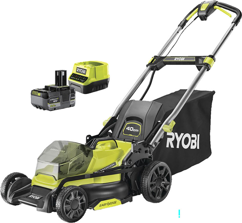 RASAERBA A BATTERIA 1X5AH BRUSHLESS RYOBI 18V 40CM