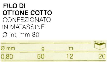 FILO MATASSINA OTTONE 0,8 