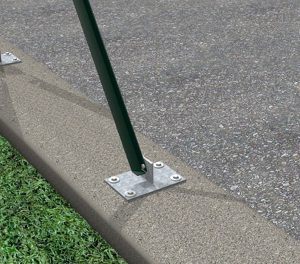 SUPPORTO SAETTA  ZINCATO  