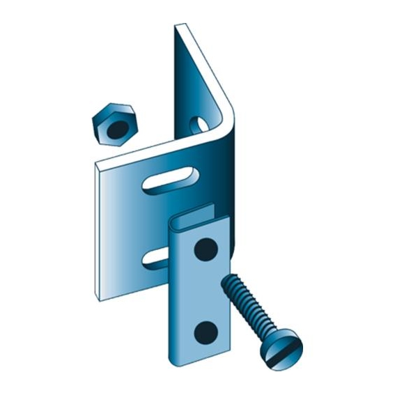 GIUNTO ANG INOX x MURI  2P