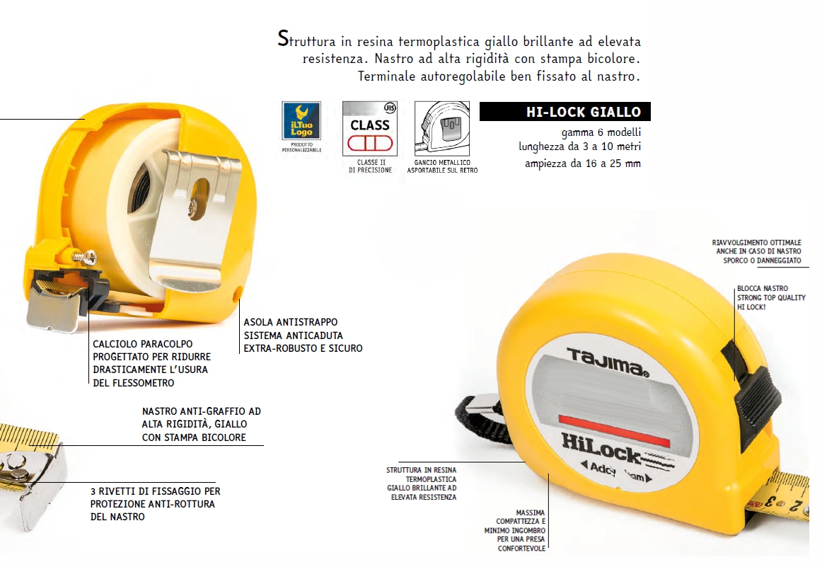 FLESSOM TAJIMA HI LOCK  5M