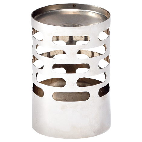 TERMINALE SCARICO INOX diametro 80