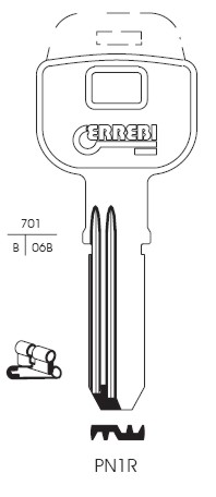 CHIAVE PN1R | PT4R        