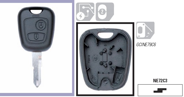 GUSCIO CITROEN B GCINE79C5