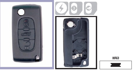 GUSCIO CITROEN A GCIHF63C4