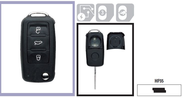 GUSCIO VOLKSWAGE GVOHF55C2