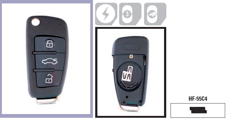 GUSCIO AUDI GAUHF55C2     