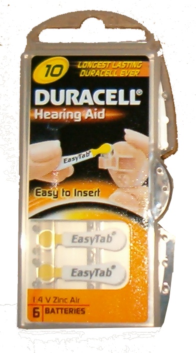 DURACEL TAB10 APPA/ACUS 6P