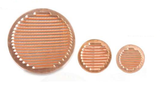 GRIGLIA RAME C/MOL diametro 80-125
