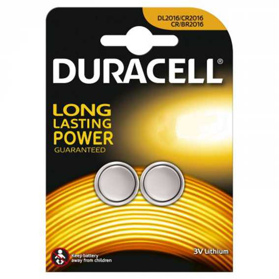 DURACELL PAST DL2016 3V 2P