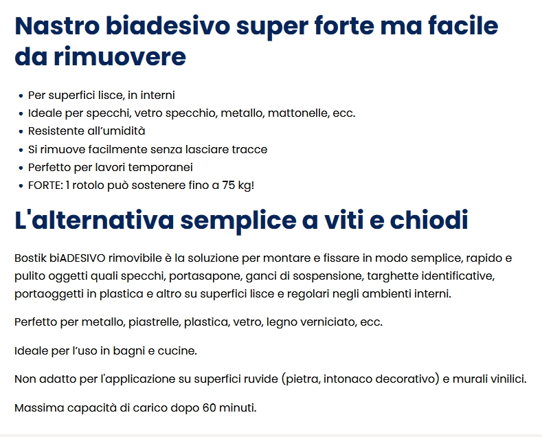 BIADESIVO RIMOVIB 19MMX1.5