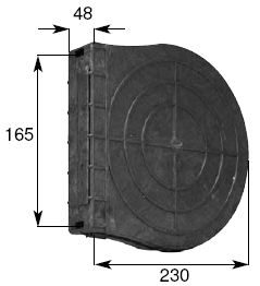CASSET.PLAST.165MM 12-16MT