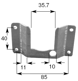 SUPP.QUAD.X LEGNO SFIL. 92