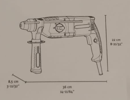 TASSELLATORE 800W SDS PLUS