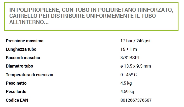 AVVOLGIT.AUTO ARIA 15M 3/8