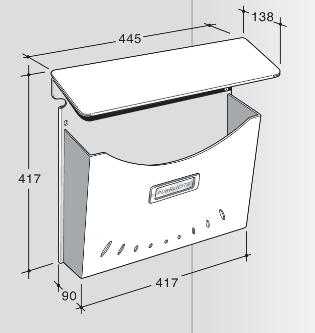 CASS PUBBLIC C/TET   INOX 