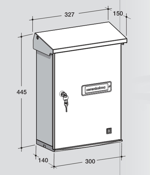CASS POST SERENIS C/TE GRI