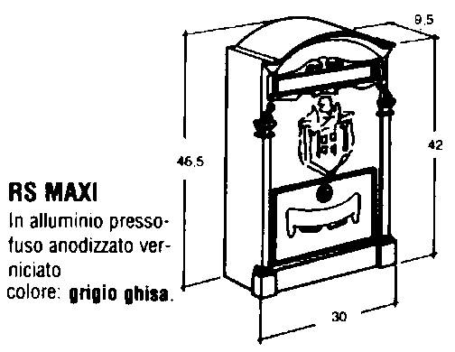 CAS POST RESID RS MAXI GRI