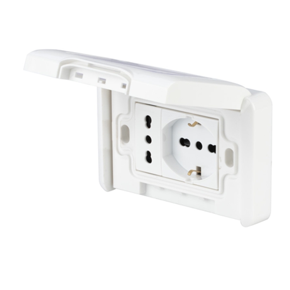 PLACCA ESTERNO PRESA +SCHU