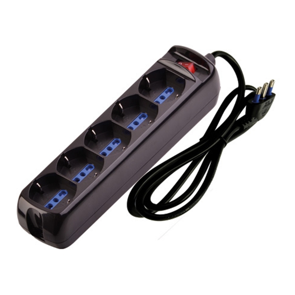 MULTIPR 1,5MT 16A 5SC+IN N