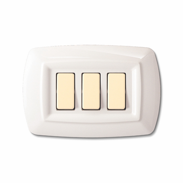 PLACCA TONDO' 3 POSTO BIAN