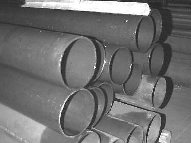 TUBO SS NERO diametro 159X4,5  6MT