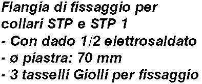 FLANGIA FISSAGGIO  1/2    