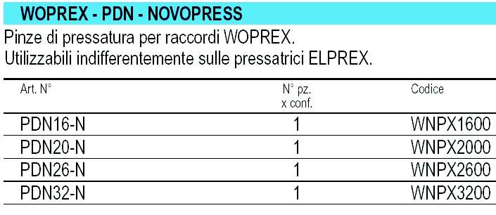 PINZA MULTISTR TH DN16    
