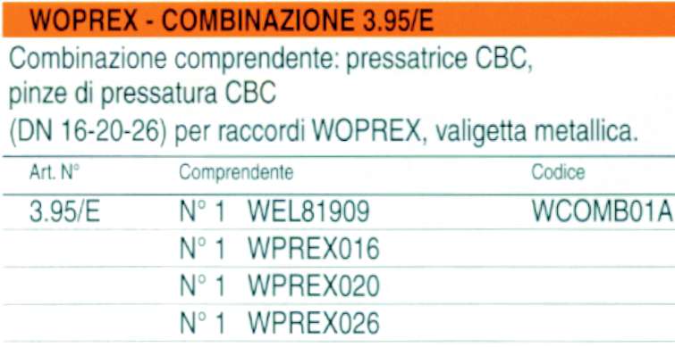 PRESSATRICE ECO301 X 76/89