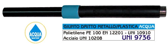 GIUNTO MET-PL H2O 63x2 ZIN