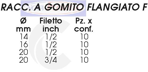 TERM GOM C/FLANG F 16x1/2 