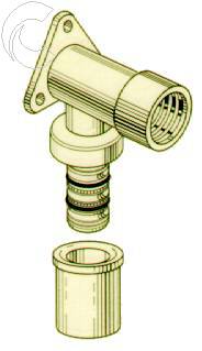 TERM GOM C/FLANG F 20X3/4 