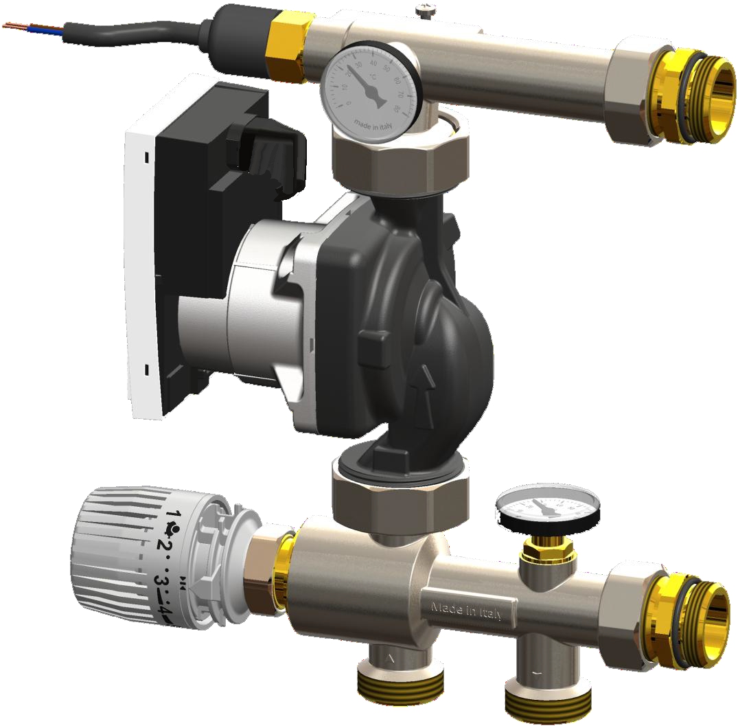 GRUPPO REGOLAZ. BOX MIX 1"