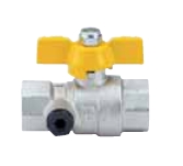 VALV GAS C/PRE TEST FF 3/4