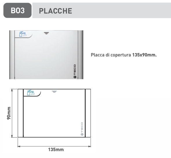 PLACCA X COLL S/VA  BIANCA