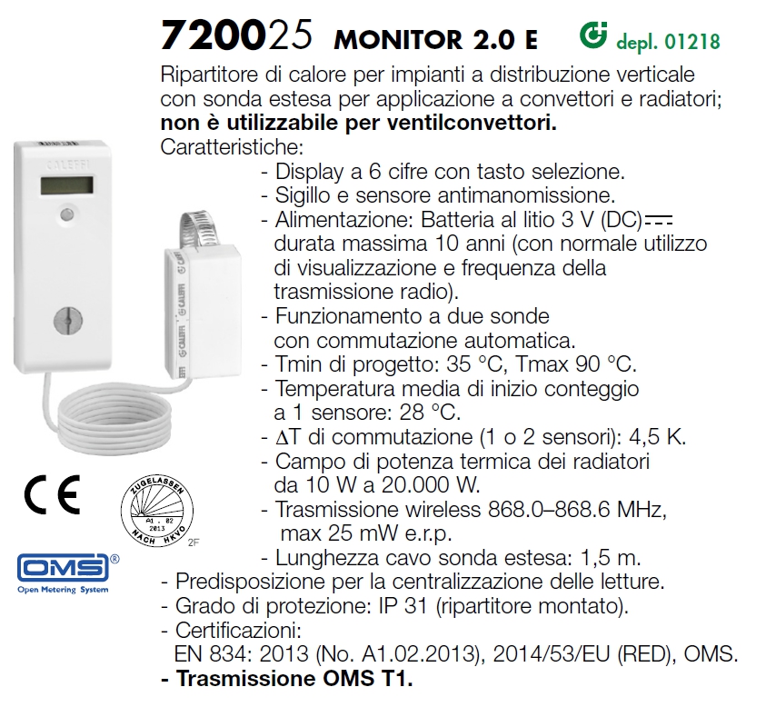 RIPARTITORE MONITOR 2.0 E 