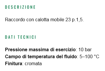 PROLUNGA 23P1,5M F GIREV. 
