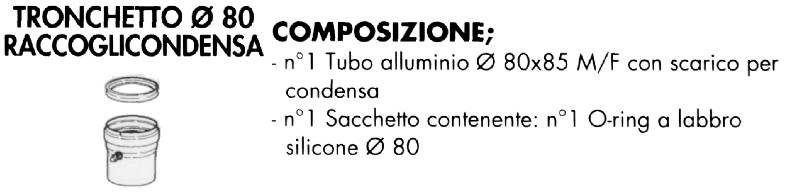 TRONCH ORIZ diametro 80 RACC.COND.