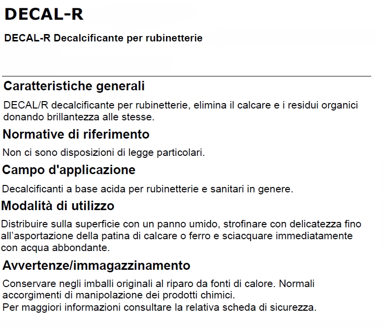 DECAL-R DECALCIF RUBIN 400
