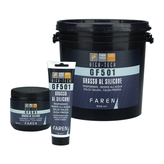 GF501 SILICON TRASP 125ML 