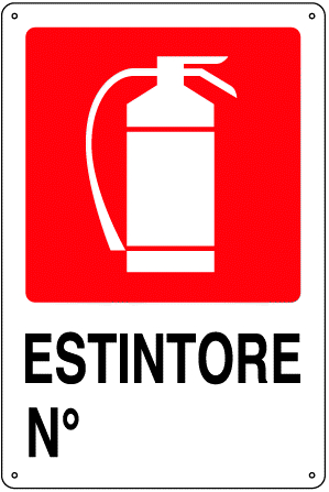 CART ESTINTORE N? 30x20PLA