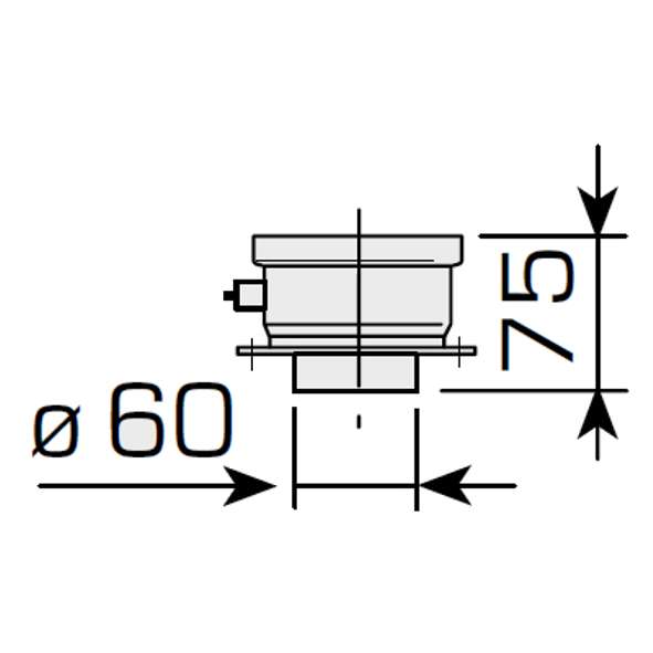 KIT CONDOTTI SEPAR PP diametro 80 