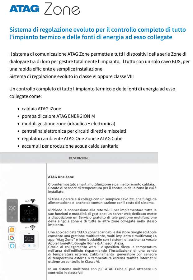 CRONOT.ATAG ONE ZONE BLACK