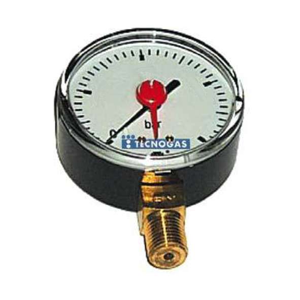 MANOMETRO RAD 0-6 diametro 80 3/8 