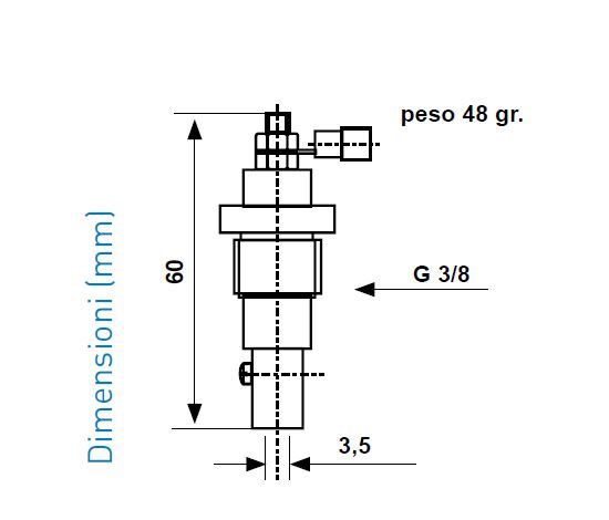 SONDA P/ELET INOX 10B 160?